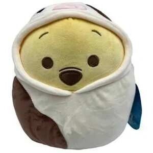 Squishmallows 8" Disney Winnie the Pooh in Cow Costume Plush NEW
